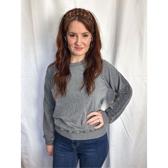 SO gray sweatshirt - Picture 6 of 8